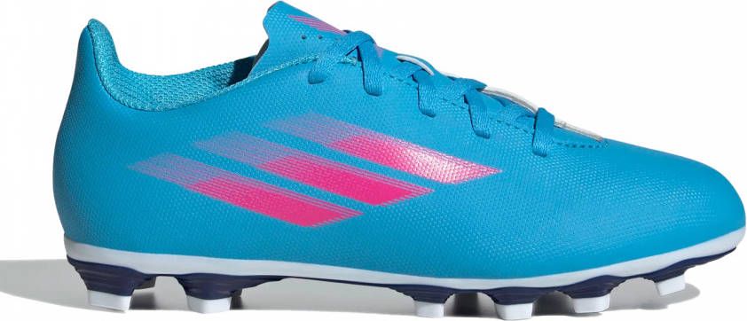 Adidas Kids adidas X Speedflow.4 Gras/Kunstgras Voetbalschoenen(FxG)Kids Blauw Roze Wit online kopen