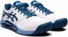 Asics gel challenger 13 clay tennisschoenen wit/blauw heren online kopen