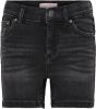 ONLY KIDS GIRL regular fit jeans short KONBLUSH black denim online kopen