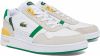 Lacoste T Clip heren sneaker wit groen 44 online kopen