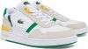 Lacoste T Clip heren sneaker wit groen 44 online kopen