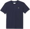 Lacoste 9634 sport basic t shirt regular fit navy blue online kopen