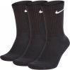 Nike Dri fit Fashion Crew Freizeitsocken 3er Pack Unisex Black 63% Baumwolle, 33% Polyamid, 2% Polyester, 2% Elasthan online kopen