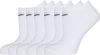 Nike Everyday Lightweight Korte Sportsokken 6 Pack Wit online kopen