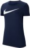 Nike Park 20 Hybride T shirt Dames Donkerblauw Wit online kopen