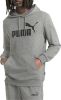 Puma Grijze Ess Big Logo Hoodie FL Heren maat L online kopen