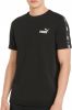 Puma T shirt met korte mouwen, strook, essentiel + online kopen