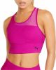 Puma flawless medium impact sportbh roze dames online kopen