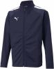 PUMA teamLIGA Trainingsjack Kids Donkerblauw Wit online kopen