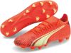 PUMA Ultra Match Gras/Kunstgras Voetbalschoenen(MG)Oranje Lichtgroen online kopen