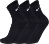 Nike Dri fit Fashion Crew Freizeitsocken 3er Pack Unisex Black 63% Baumwolle, 33% Polyamid, 2% Polyester, 2% Elasthan online kopen