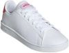 Adidas advantage sneakers wit/roze kinderen online kopen