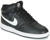 Nike Court Vision Mid Next Nature Sneakers Zwart Wit online kopen