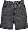 Levi's 90's 501 High waist straight fit korte broek van denim met ripped details online kopen
