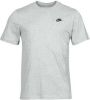 Nike Sportswear Club T-shirt voor heren Grijs online kopen
