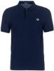 Fred Perry Slim Fit Plain Polo M6000 608 , Blauw, Unisex online kopen