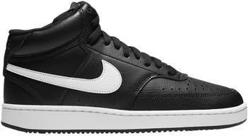 Nike Court Vision Halfhoge sneakers in zwart en wit online kopen