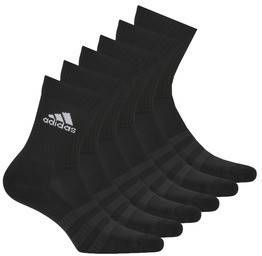 Adidas Gevoerde Sokken 6 Paar Black/Black/Black/Black Heren online kopen