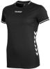 Hummel sport T shirt zwart/wit online kopen