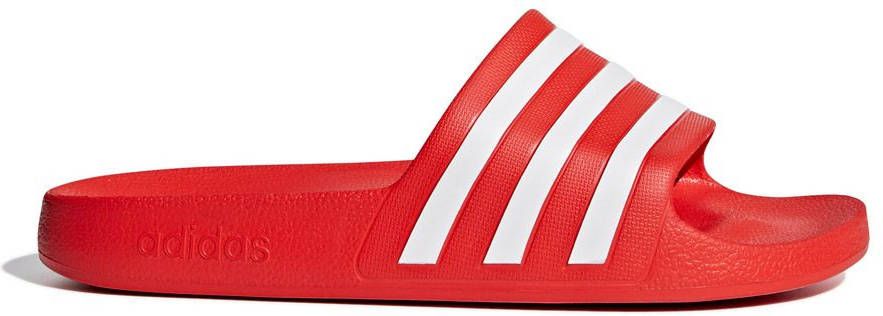 Adidas slippers rood wit outlet