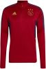Adidas Ajax Trainingstrui 2022 2023 Donkerrood Donkerblauw Goud online kopen