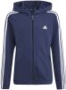 Adidas Essentials 3 Stripes Full Zip Meisjes Hoodie online kopen