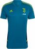 Adidas Juventus Trainingsshirt 2022 2023 Blauw Geel online kopen