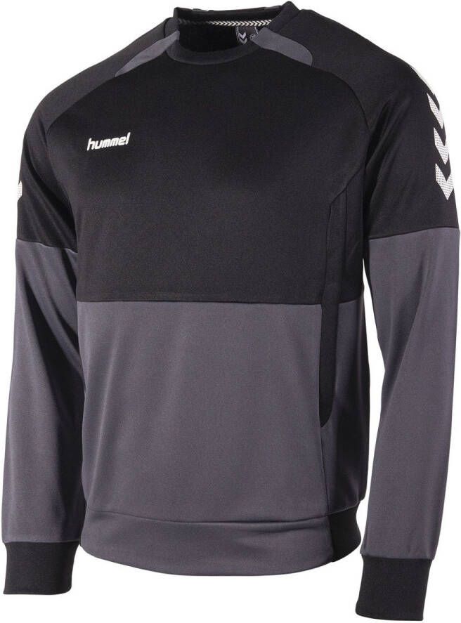 Hummel Junior sportsweater Authentic Top RN zwart/wit online kopen