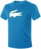 Lacoste Sport Krokodil T Shirt , Blauw, Heren online kopen
