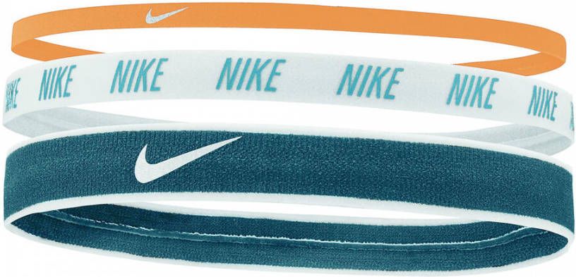 Nike Mixed Hoofdbanden 3 Pack Oranje Groen Blauw online kopen