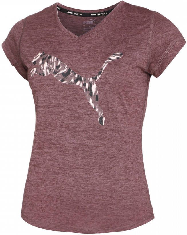 Puma T shirt met ronde hals Train Favorite Heather Cat Tee online kopen