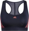 Adidas Performance Sport bh ADIDAS POWERREACT TRAINING MEDIUM SUPPORT 3 STREPEN online kopen