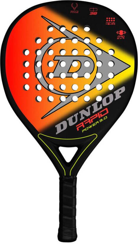 Dunlop rapid power 3.0 padelracket oranje/zwart heren online kopen