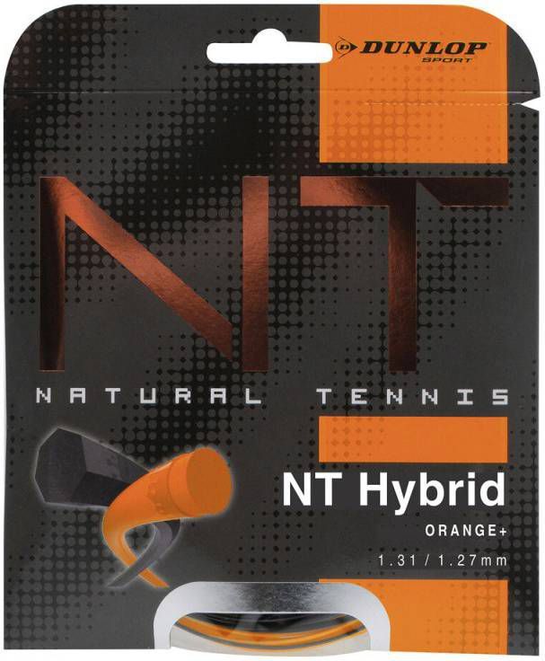 Dunlop d tac nt hybrid orange 1.31/1.27mm set online kopen