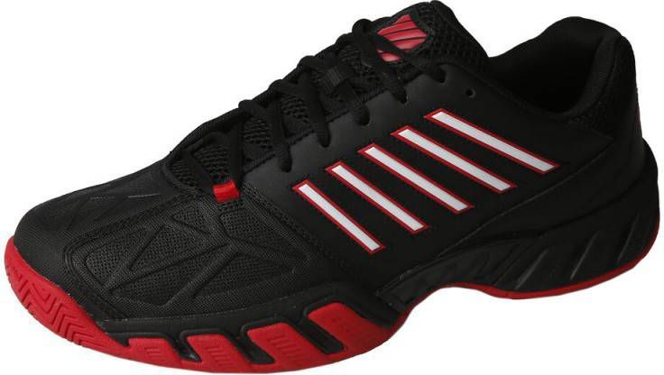 Onheil teksten januari K-Swiss Bigshot Light 3 Bigshort Light 3 Omni tennisschoenen zwart/rood/wit  - Regiosportplaza.nl