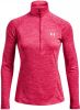 Under Armour Tech 1/2 Zip Women Sweatshirt Twist 1320128 975 , Rood, Dames online kopen