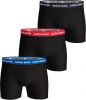 Bjorn Borg Boxershorts Shorts Sammy Noos Contrast Solids Essential 3 Pack Zwart online kopen