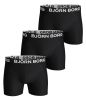 Bjorn Borg Boxershorts Shorts Sammy Noos Solids Core 3 Pack Zwart online kopen