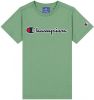 Champion T shirts Crewneck T Shirt Groen online kopen