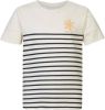 Noppies T shirts Girls Tee Pahokee Short Sleeve Stripe Off white online kopen