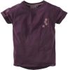 Z8 ! Jongens Shirt Kort Mouw -- Aubergine Katoen/elasthan online kopen