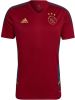Adidas Ajax Trainingsshirt 2022 2023 Donkerrood Donkerblauw Goud online kopen