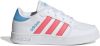 Adidas breaknet sneakers wit/roze kinderen online kopen