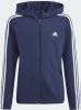 Adidas Essentials 3 Stripes Full Zip Meisjes Hoodie online kopen