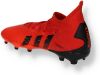 Adidas Kids adidas Predator Freak.3 Gras Voetbalschoenen (FG) Kids Rood Zwart Rood online kopen