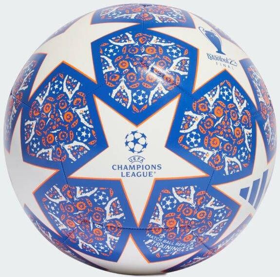 Adidas Voetbal Training Champions League Istanbul Wit/Blauw/Oranje online kopen
