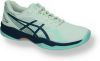 Asics gel game 8 clay tennisschoenen wit/blauw dames online kopen