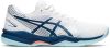 Asics gel game 8 clay tennisschoenen wit/blauw dames online kopen