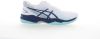 Asics gel game 8 clay tennisschoenen wit/blauw dames online kopen