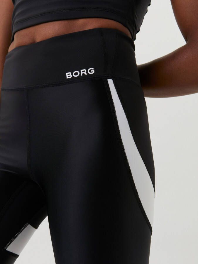Bj&#xF6, rn Borg high waist swipe tights 10000582 bk001 online kopen